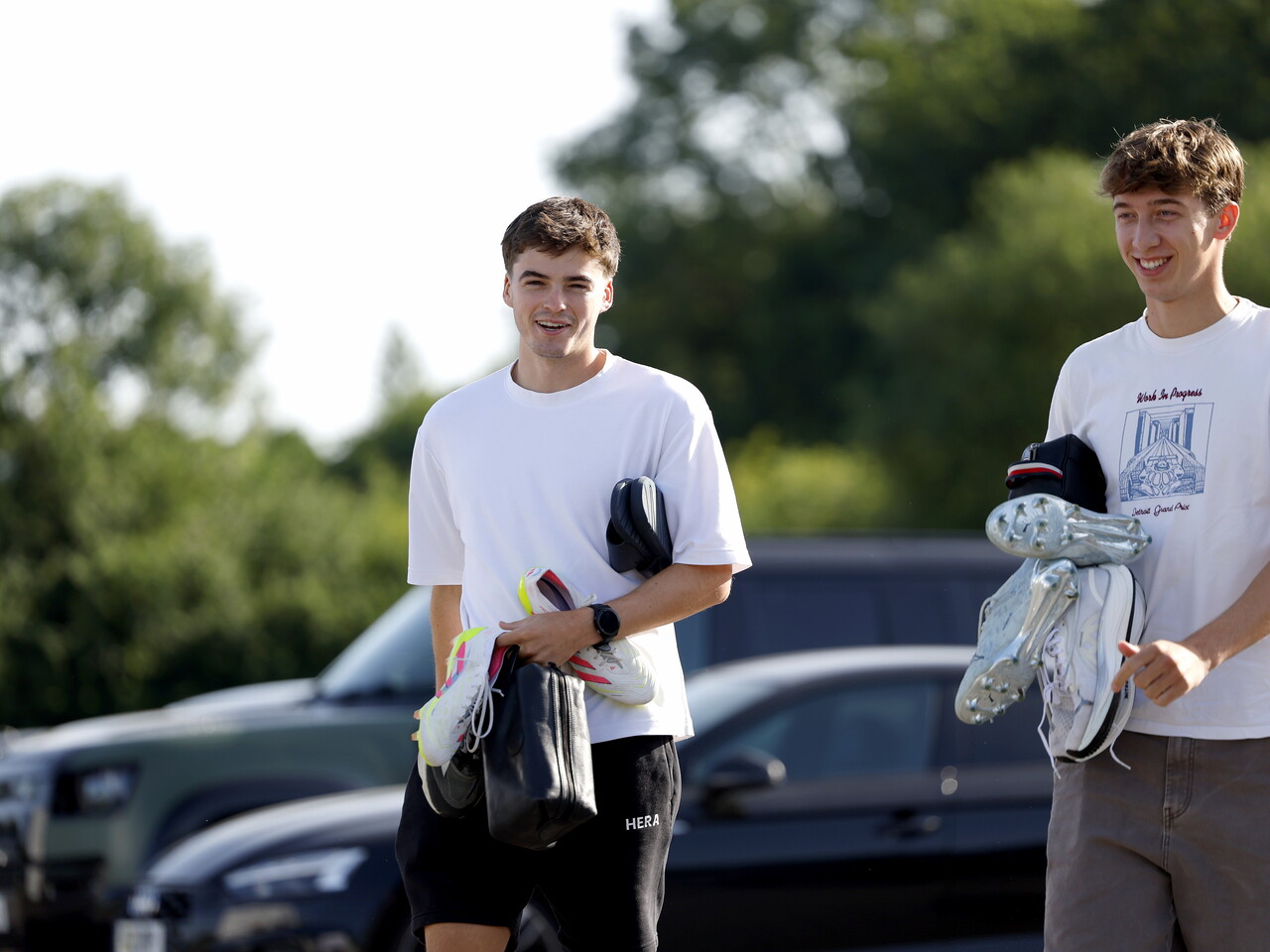 Alex Williams and Harry Whitwell report for pre-season.