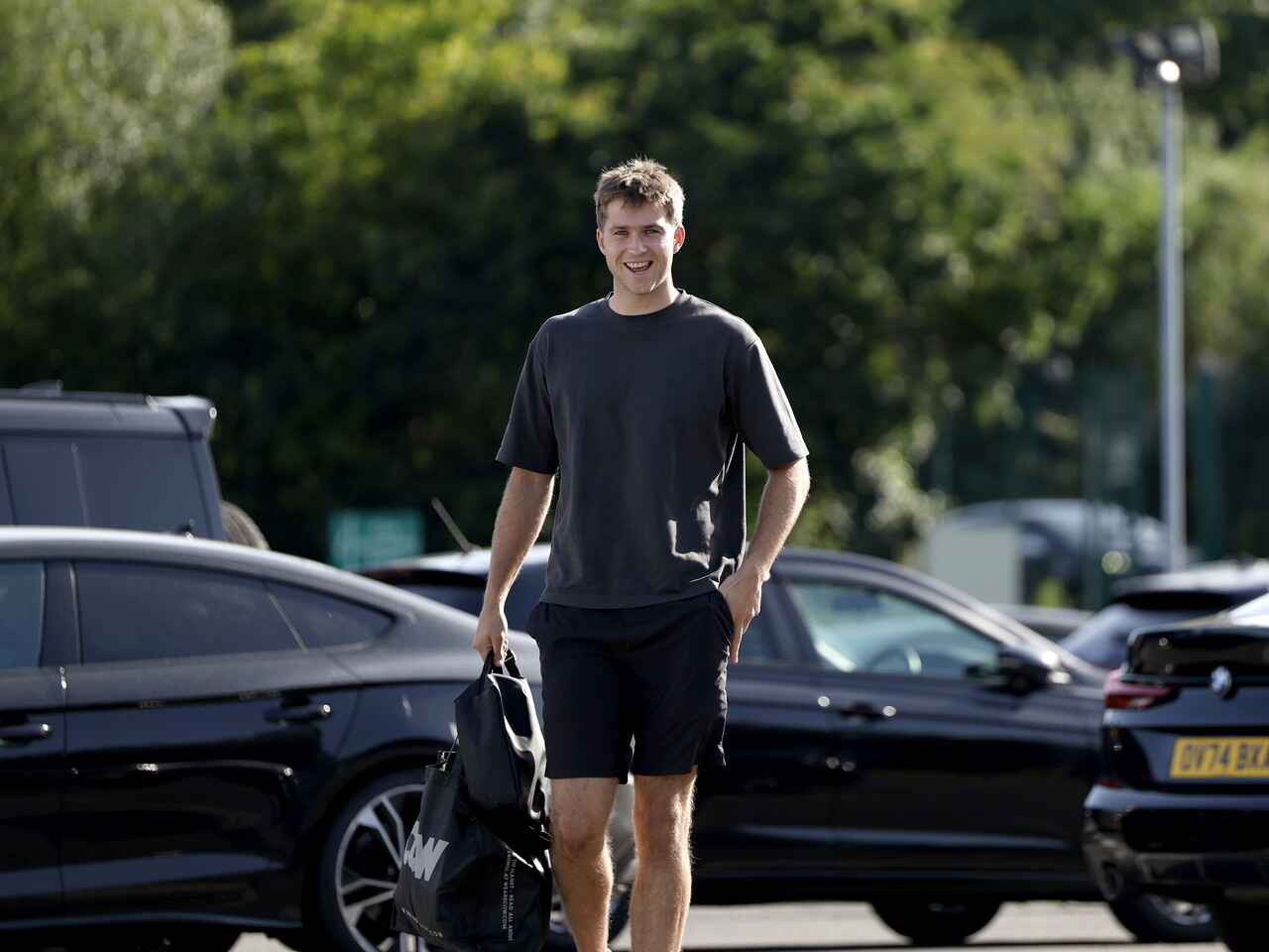 Joe Wallis reports for pre-season.