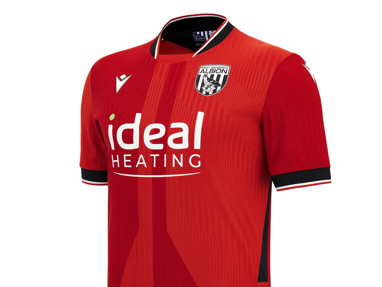 An image of Albion's 2026/27 red away kit 