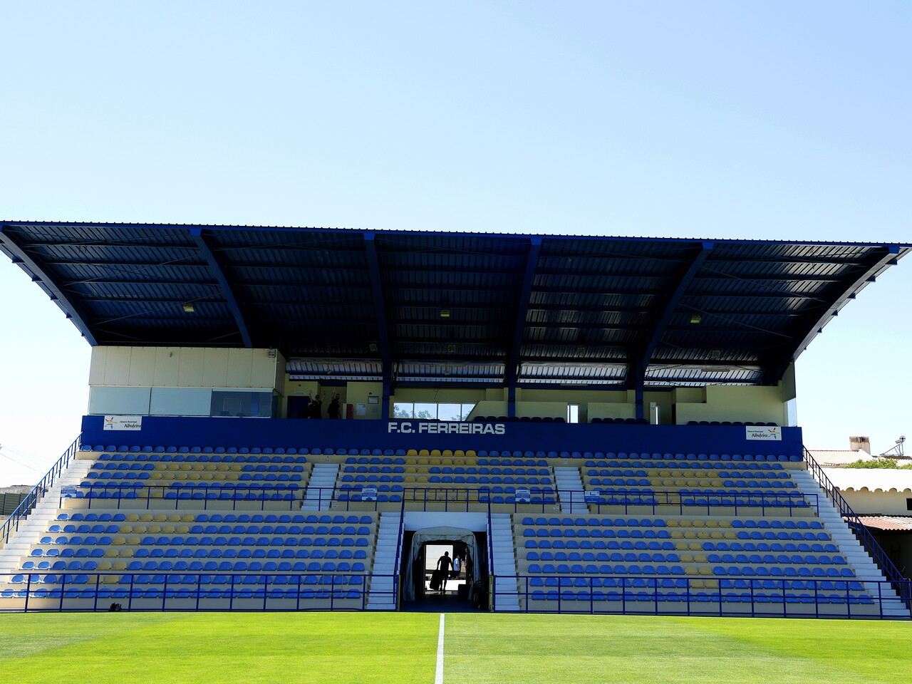 A general view of Estadio da Nora