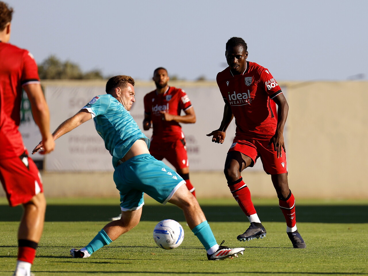 Ousmane Dikaité on the ball against Bromley