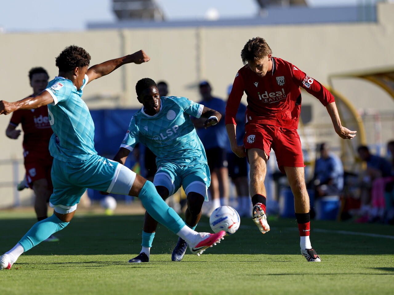 Isaac Price on the ball against Bromley