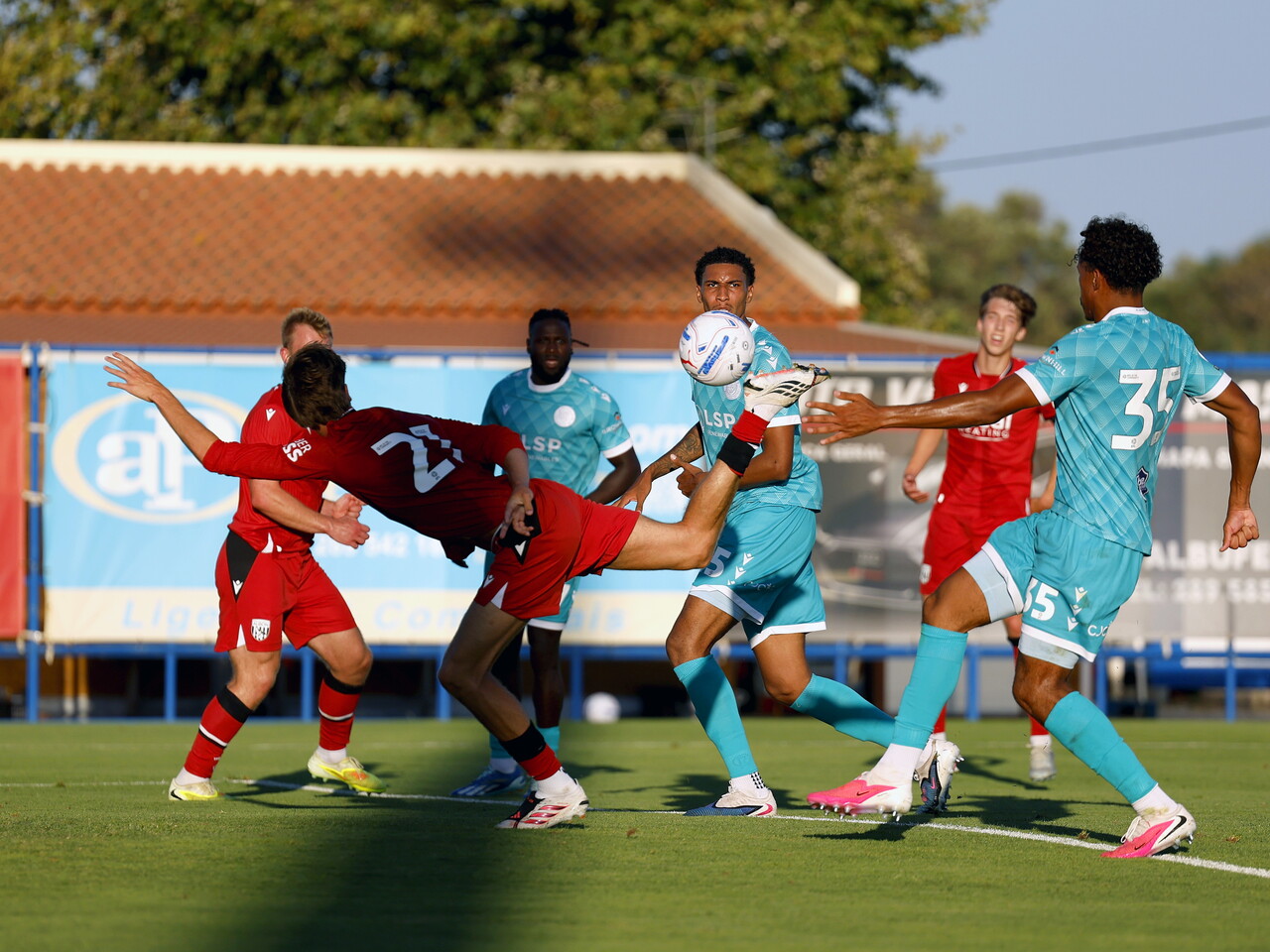 Isaac Price on the ball against Bromley