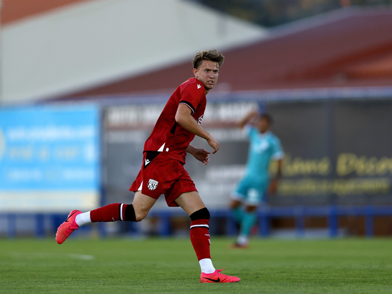 Jack Bray in action against Bromley