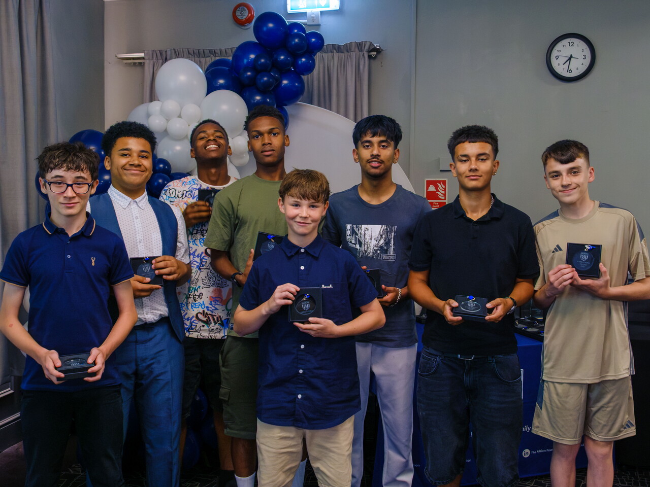 Albion Aspirations Award winners