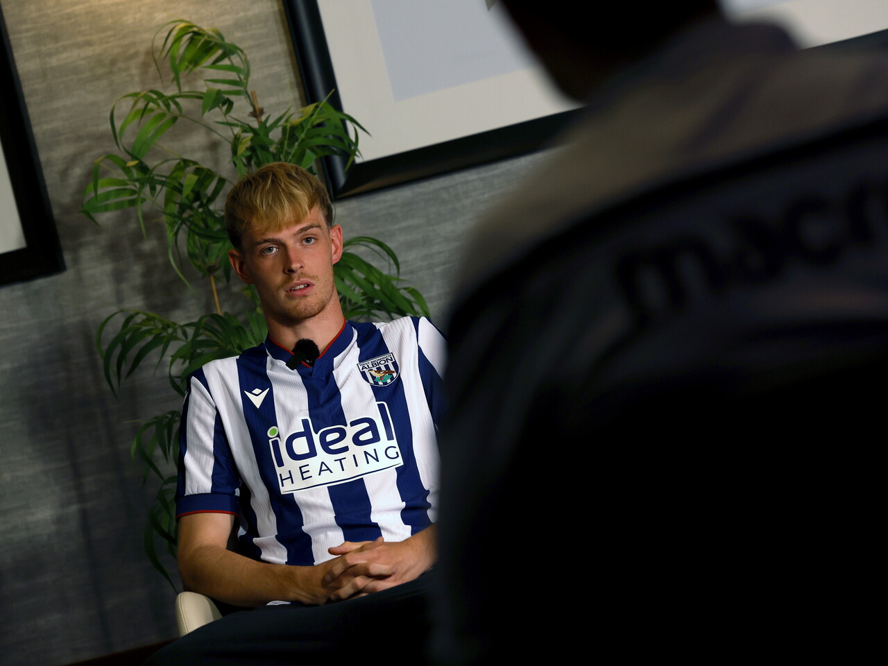 Toby Collyer conducts his interview