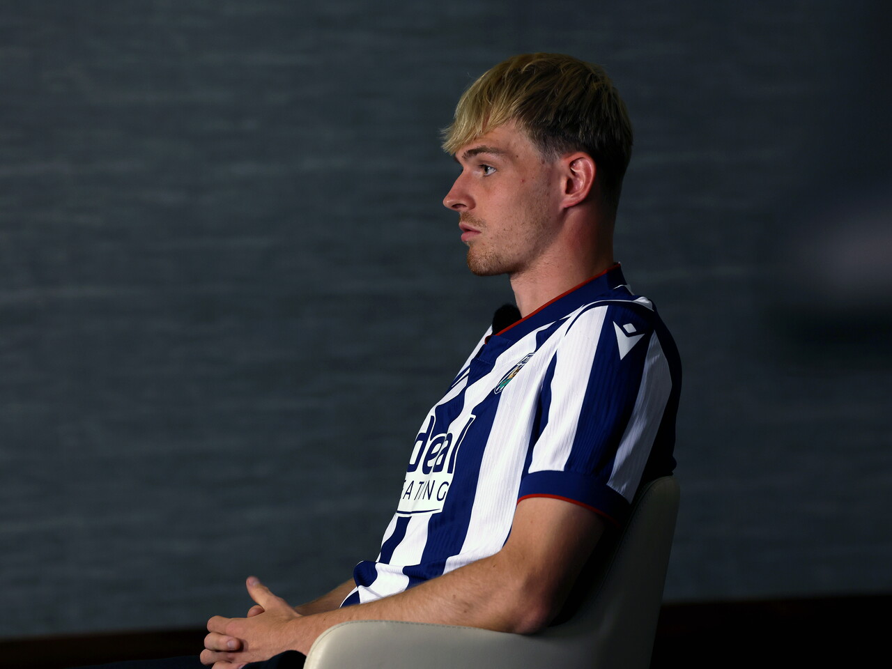 Toby Collyer conducts his interview