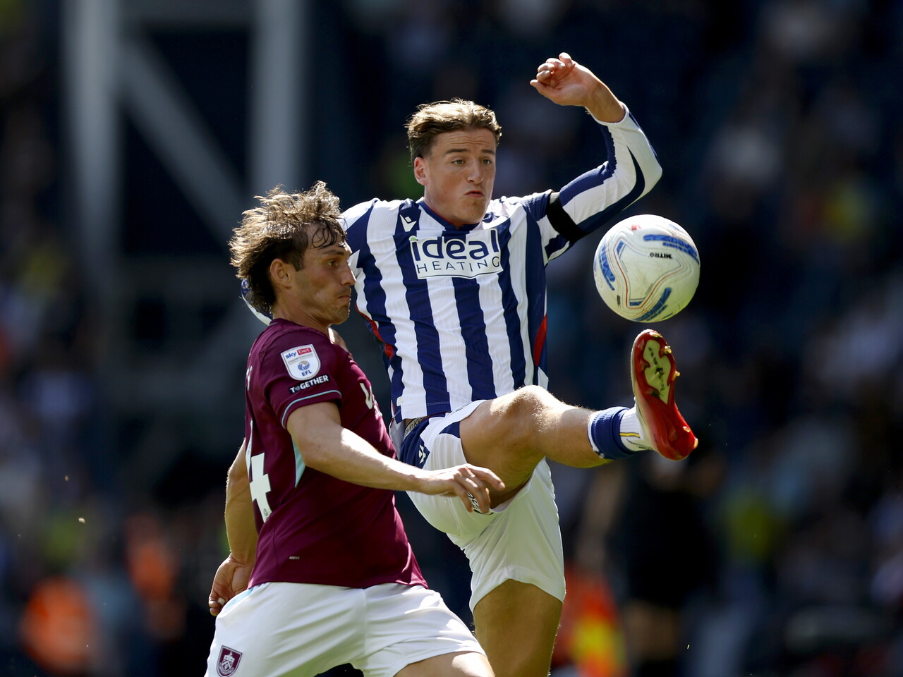 Barney Stewart against Burnley