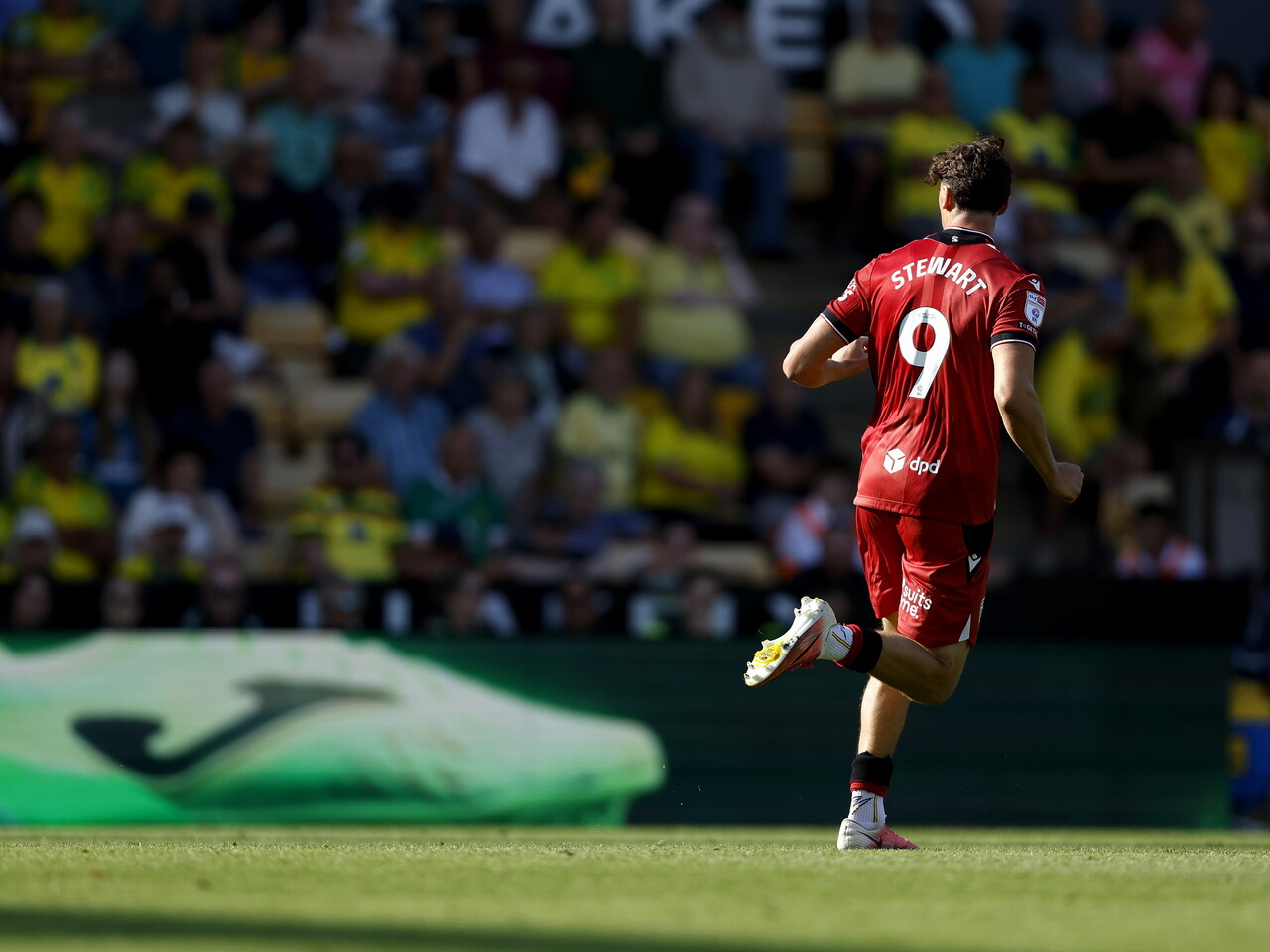 Barney Stewart against Norwich
