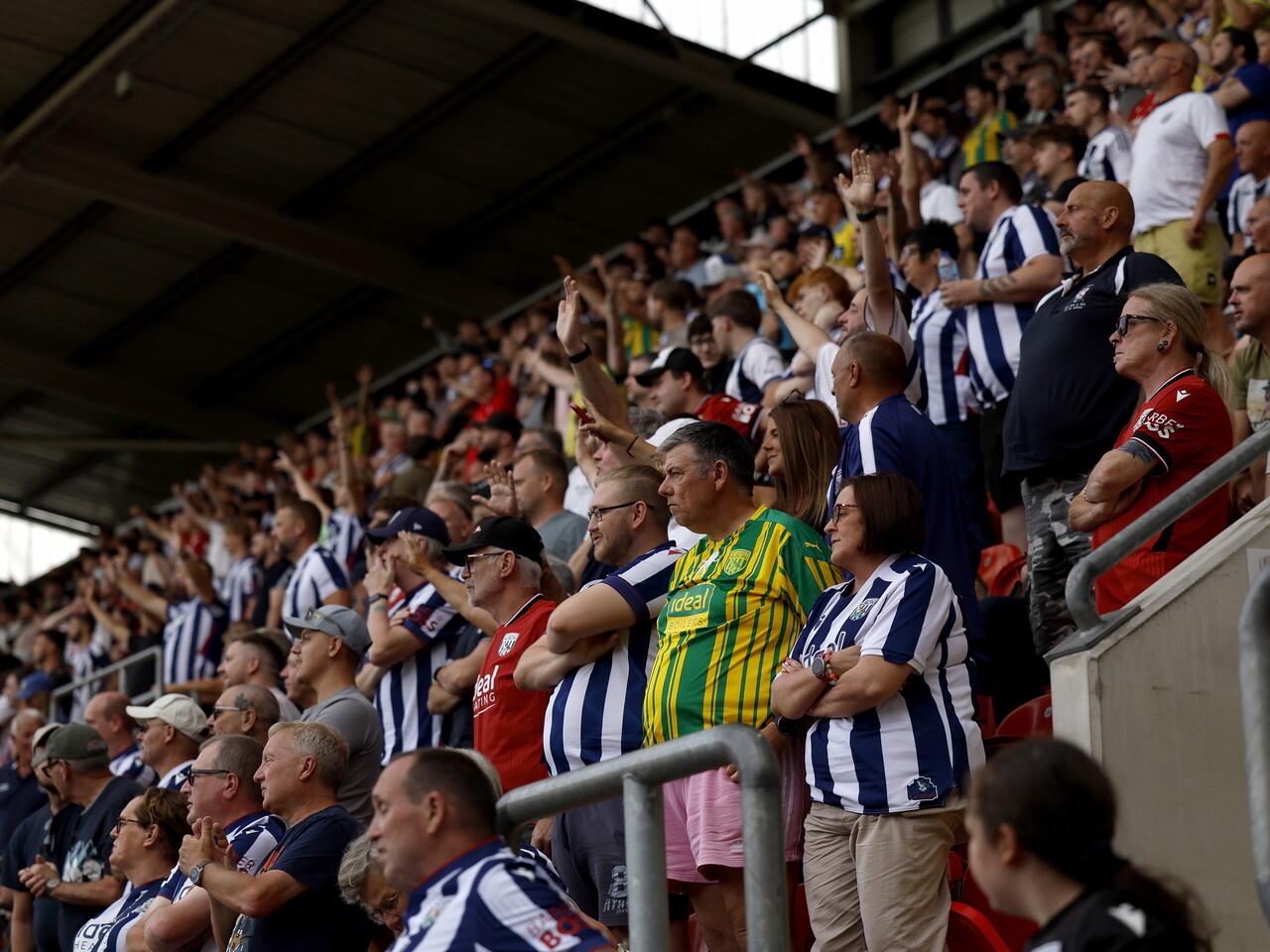 The Albion fans.