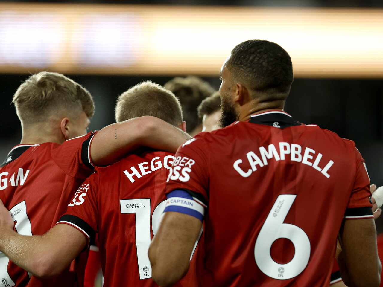 Aune Heggebo celebrates his goal against Derby