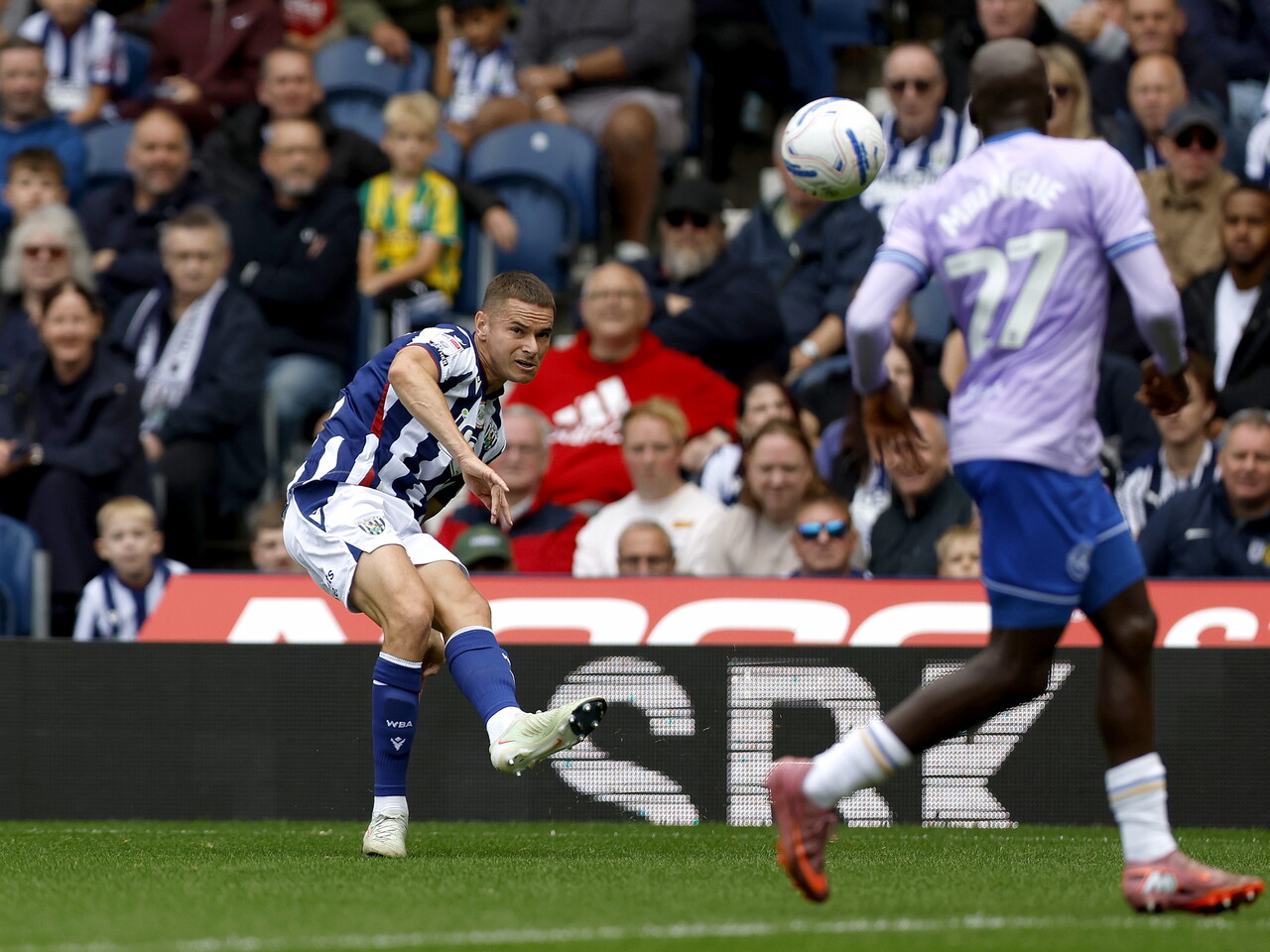 Conor Townsend on the ball against QPR