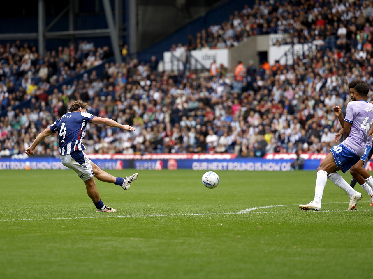 Callum Styles scores against QPR