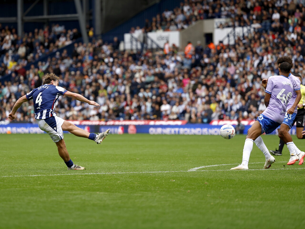 Callum Styles scores against QPR