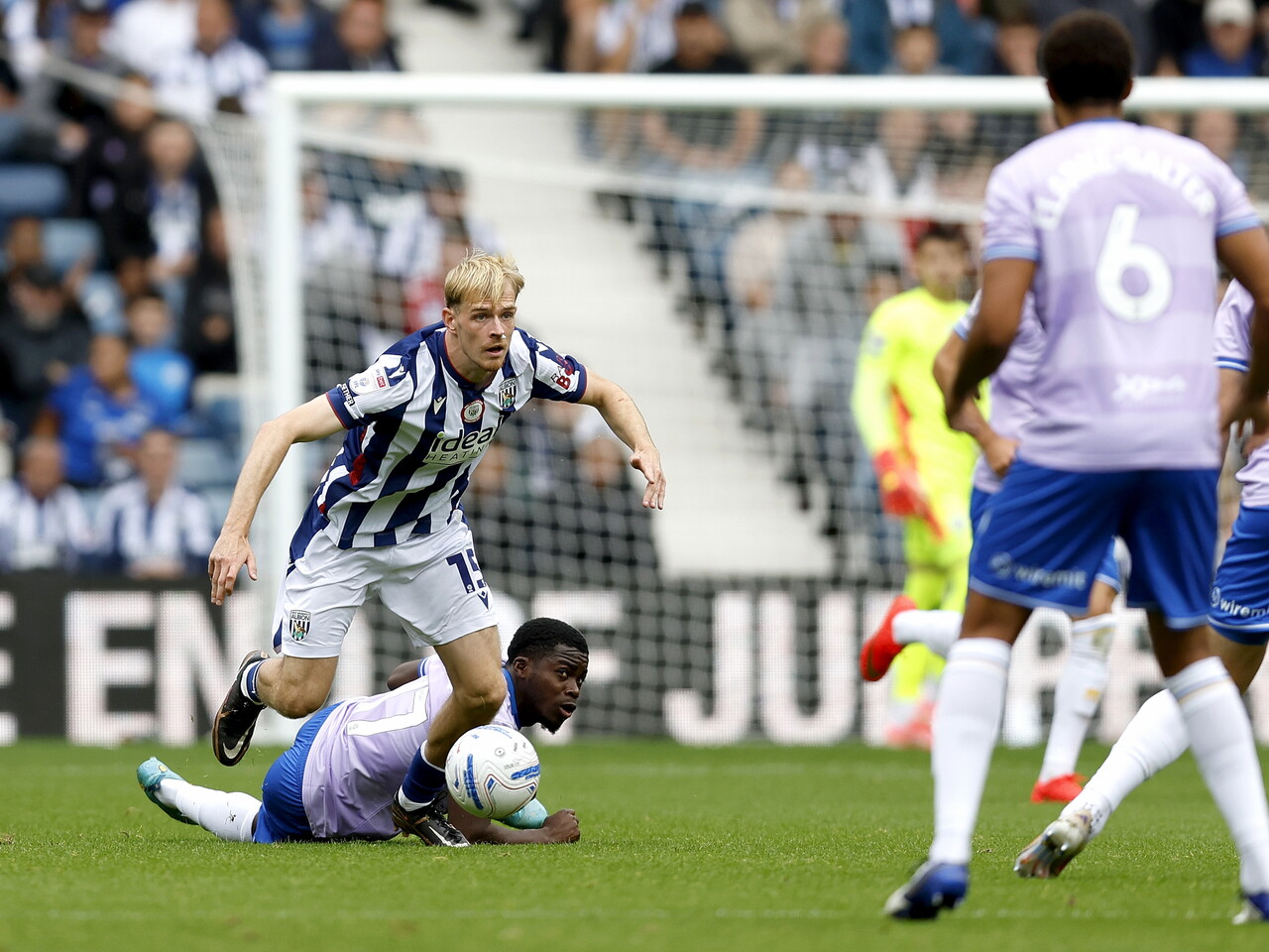 Toby Collyer on the ball against QPR