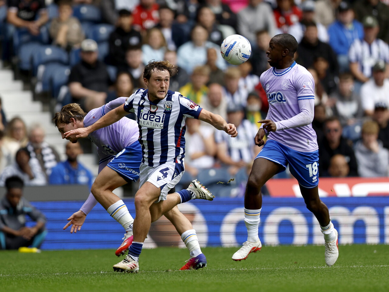 Callum Styles on the ball against QPR
