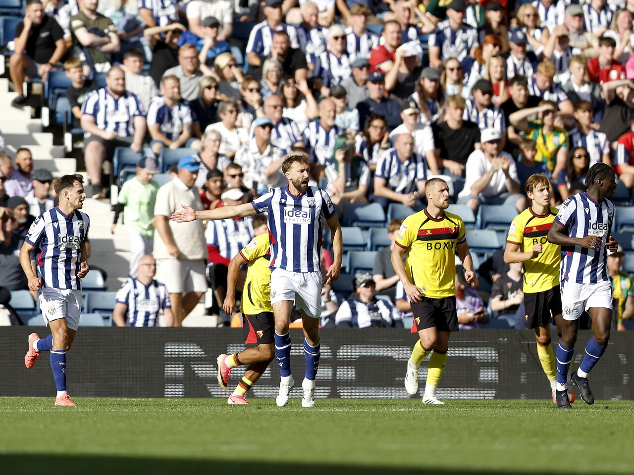 Nat Phillips against Watford