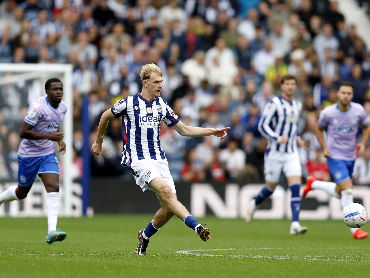 Toby Collyer on the ball against QPR