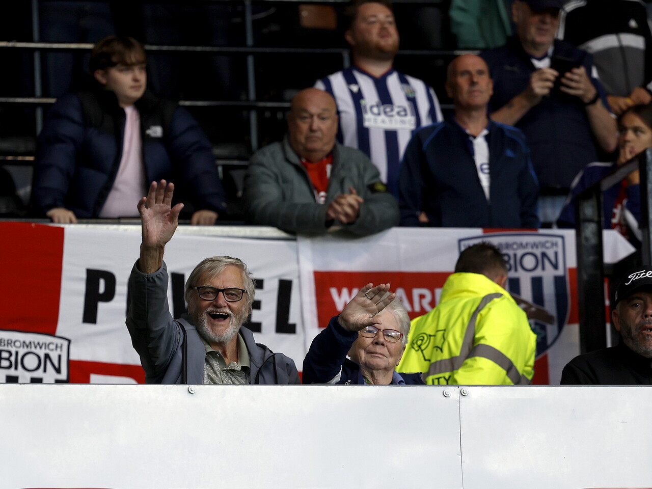 Albion fans at Pride Park
