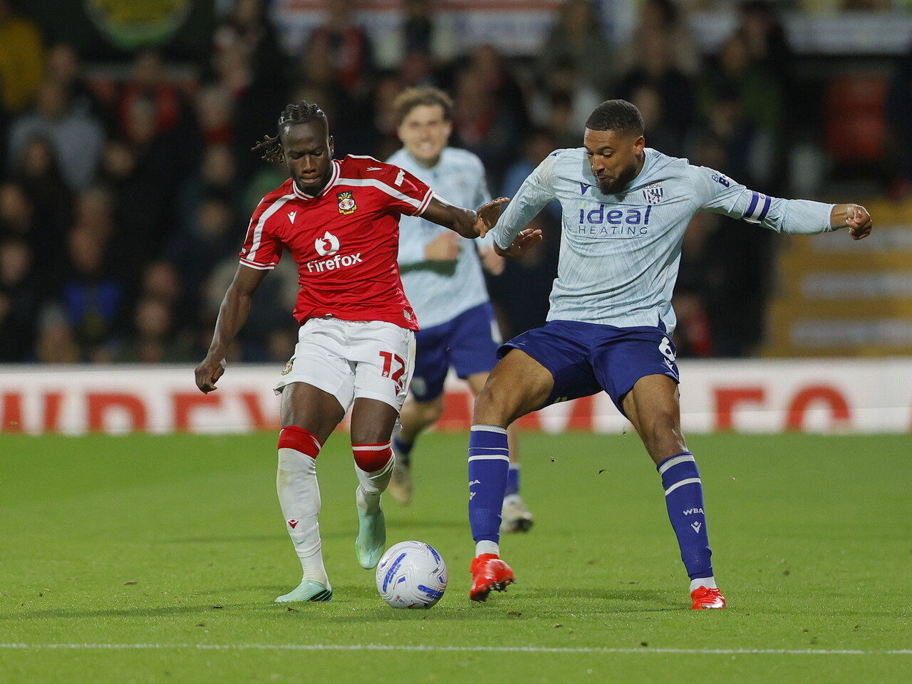 George Campbell against Wrexham