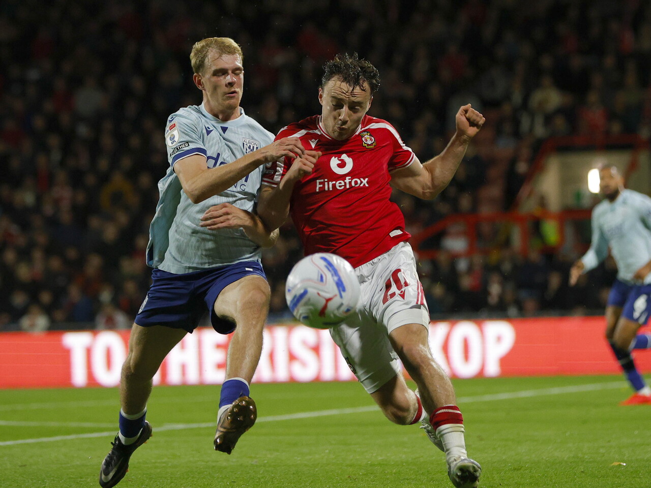 Toby Collyer against Wrexham