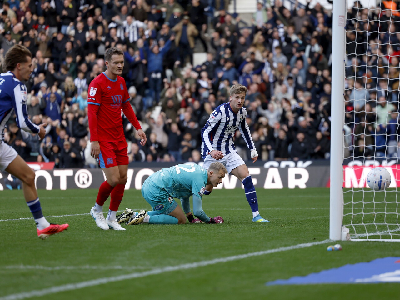 Barney Stewart scores against Blackburn