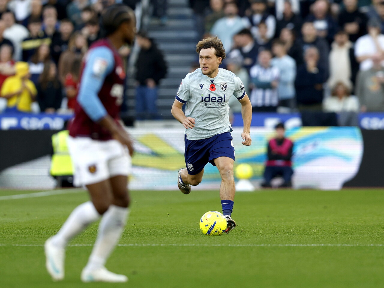 Callum Styles against West Ham
