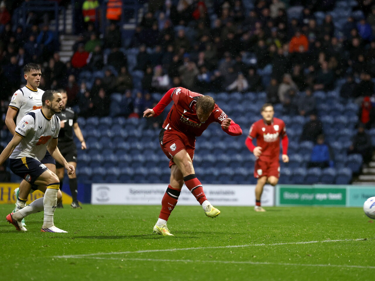 Aune Heggebo scores against Preston
