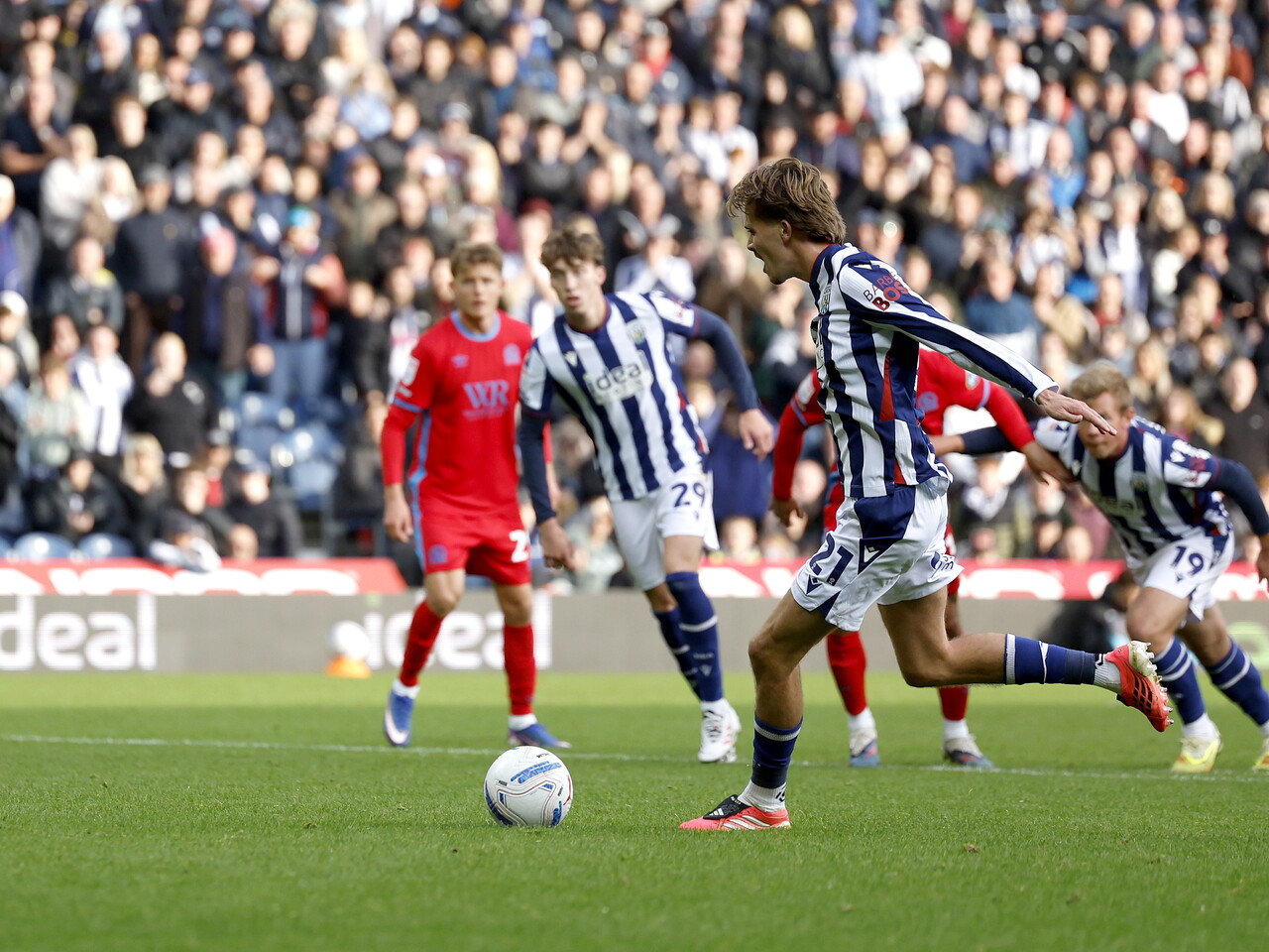 Isaac Price scores against Blackburn