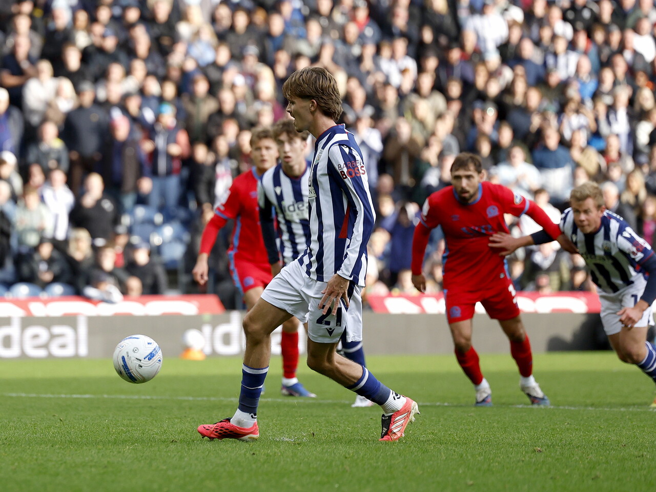 Isaac Price scores against Blackburn