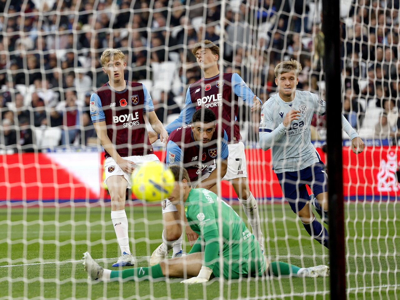 JJ Morgan scores against West Ham