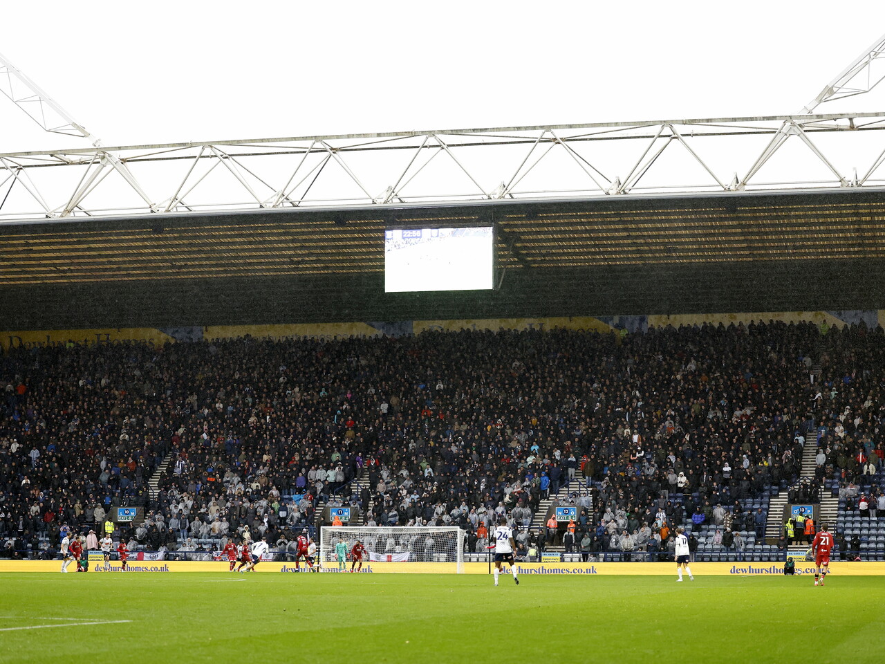 Albion fans at Deepdale