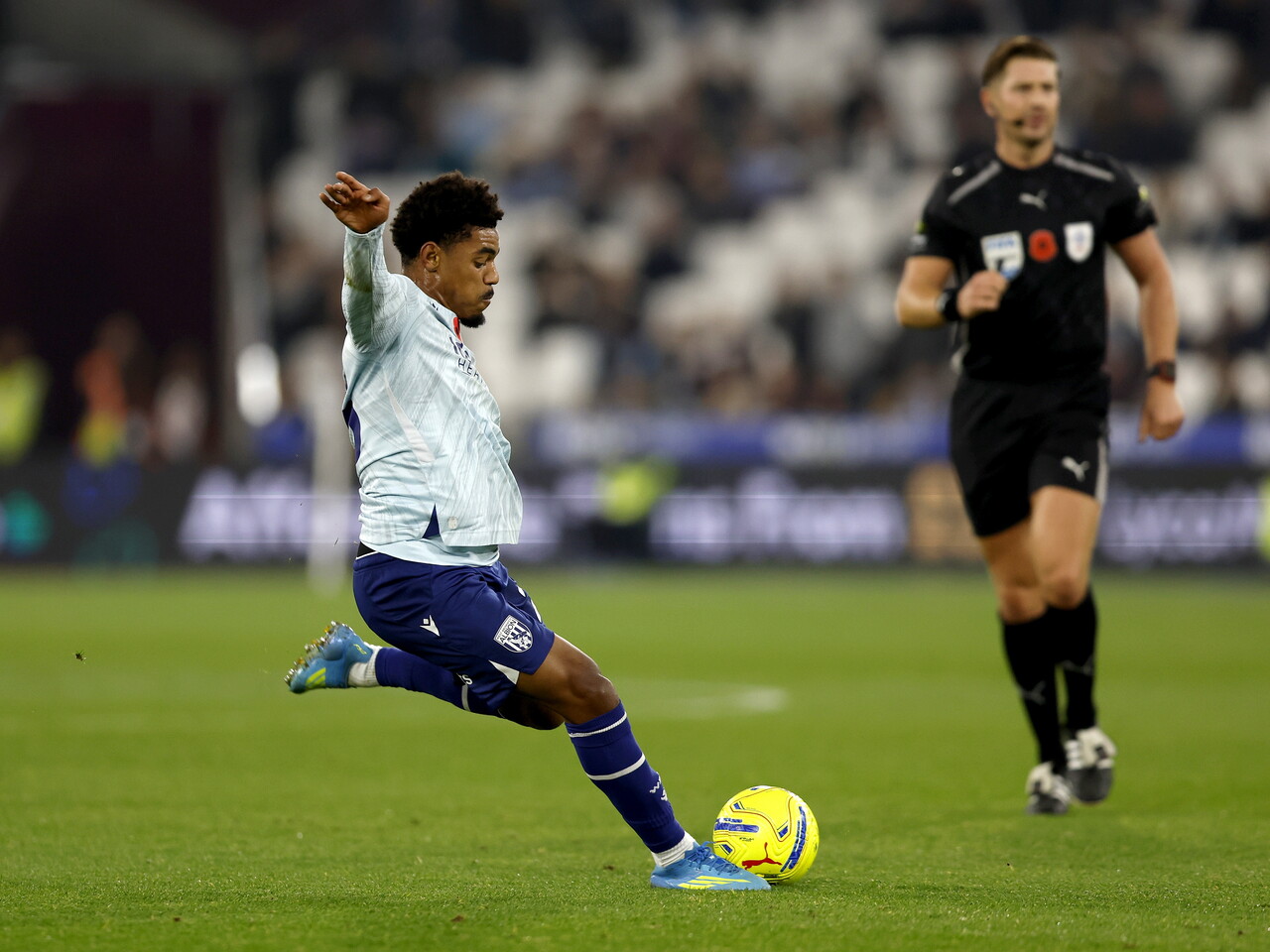 Kareem Tunde against West Ham