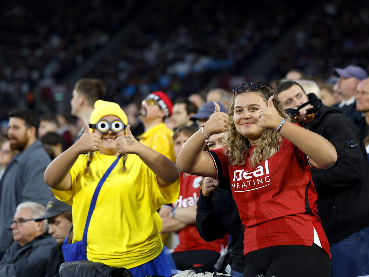 Albion fans at the London Stadium