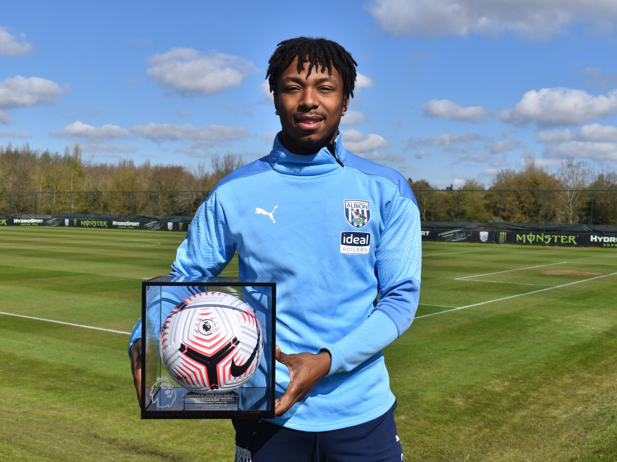 Albion players presented with Premier League debut balls ...