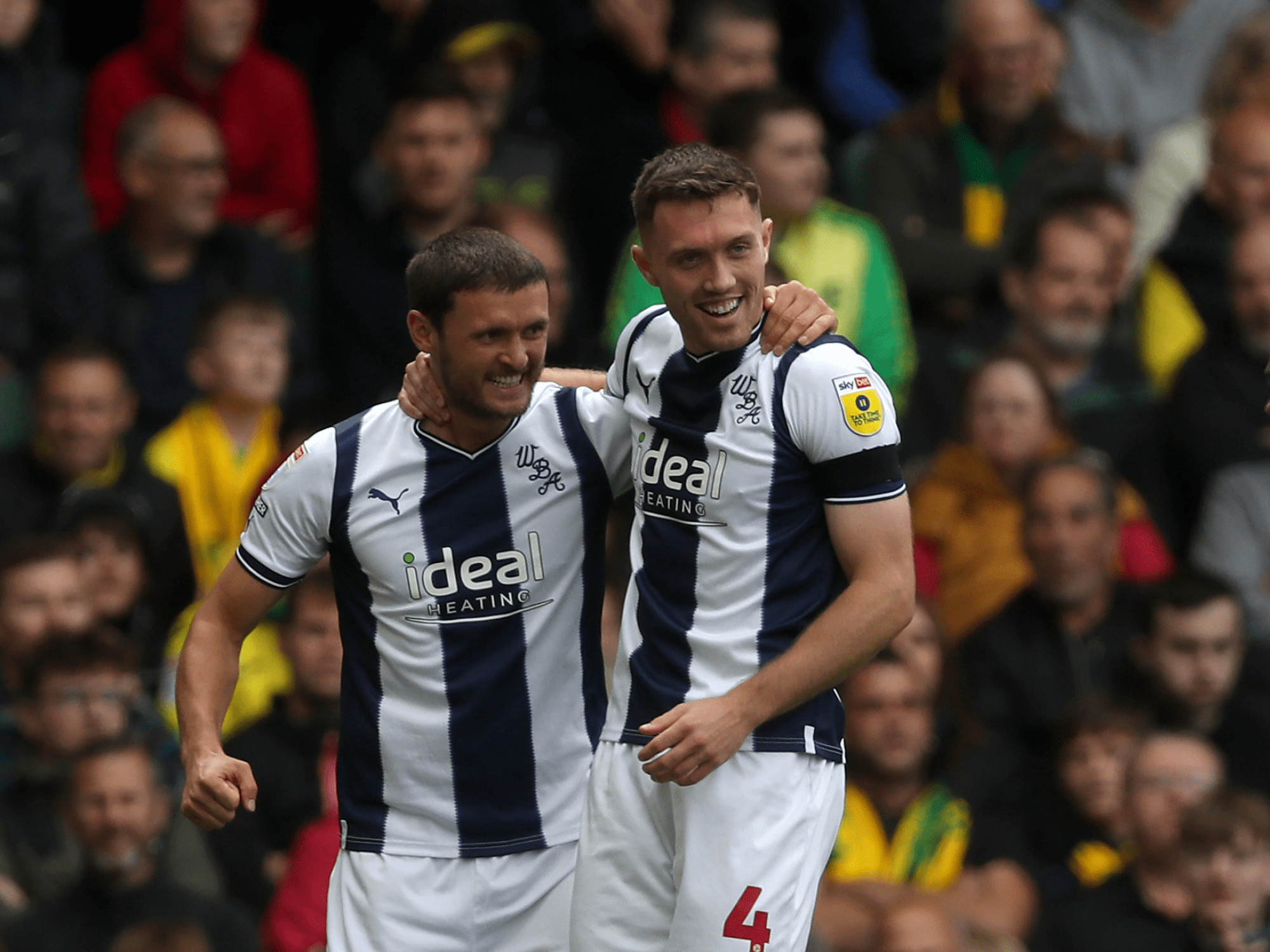 Norwich City đã bị West Bromwich Albion cầm hòa 1-1 tại Carrow Road