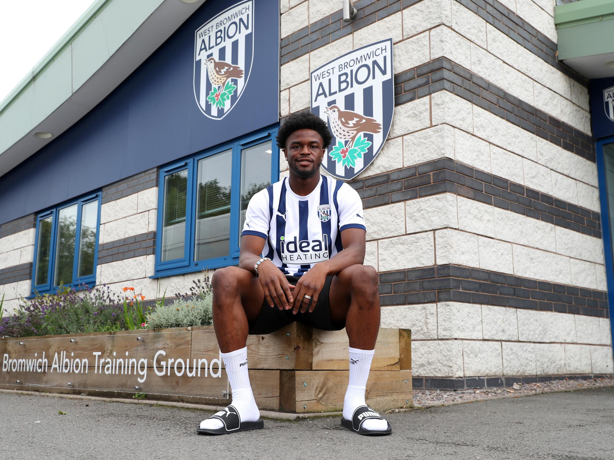 GALLERY Josh Maja a Baggie West Bromwich Albion