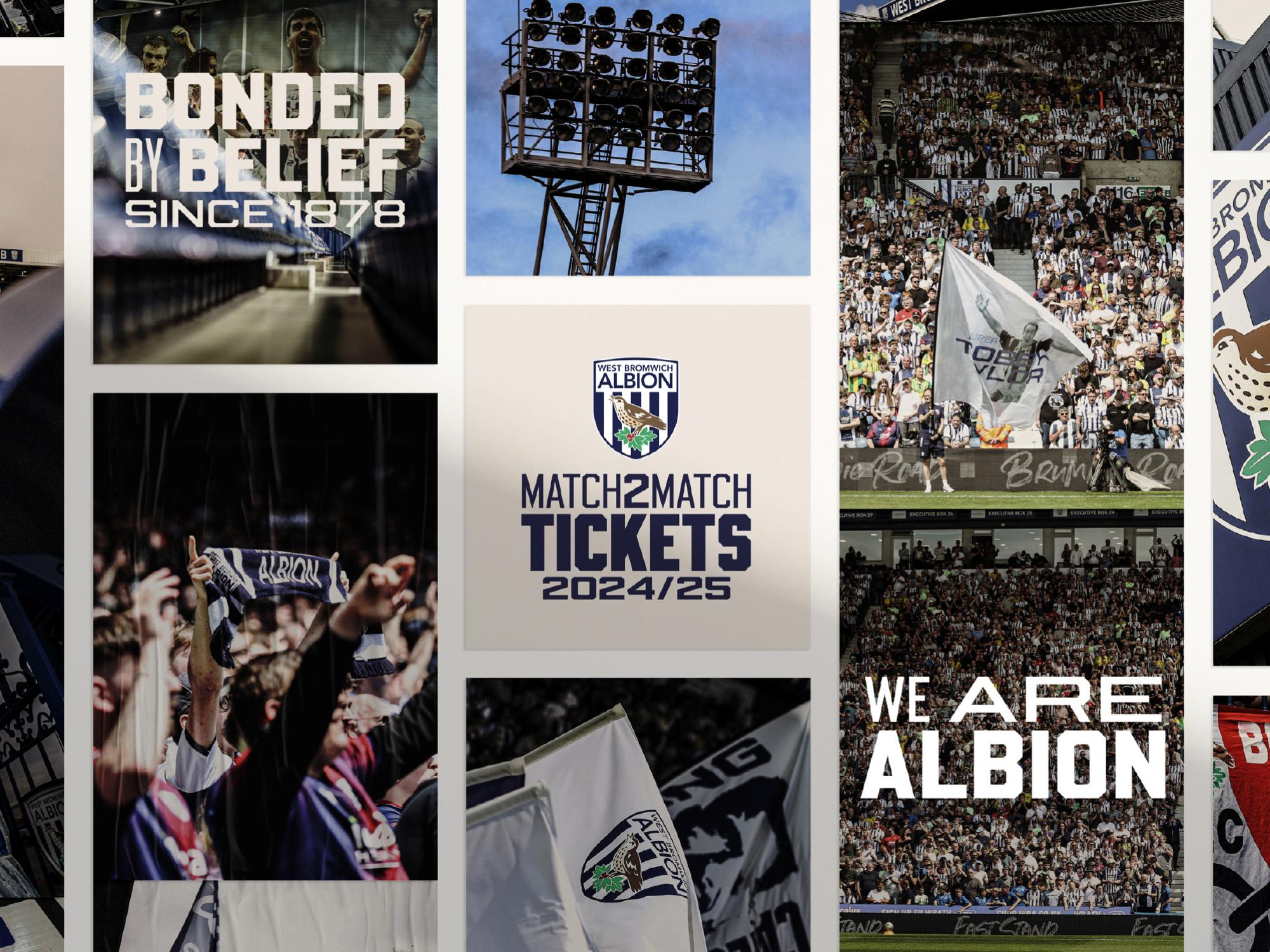 Albion confirm 2024/25 match ticket prices West Bromwich Albion