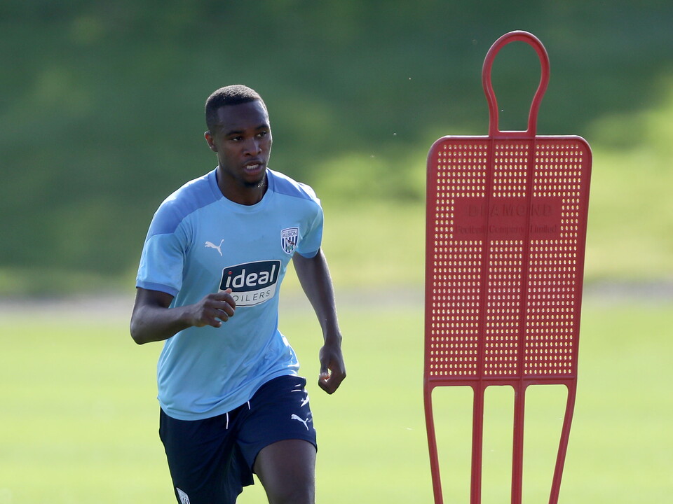 Rekeem Harper in training