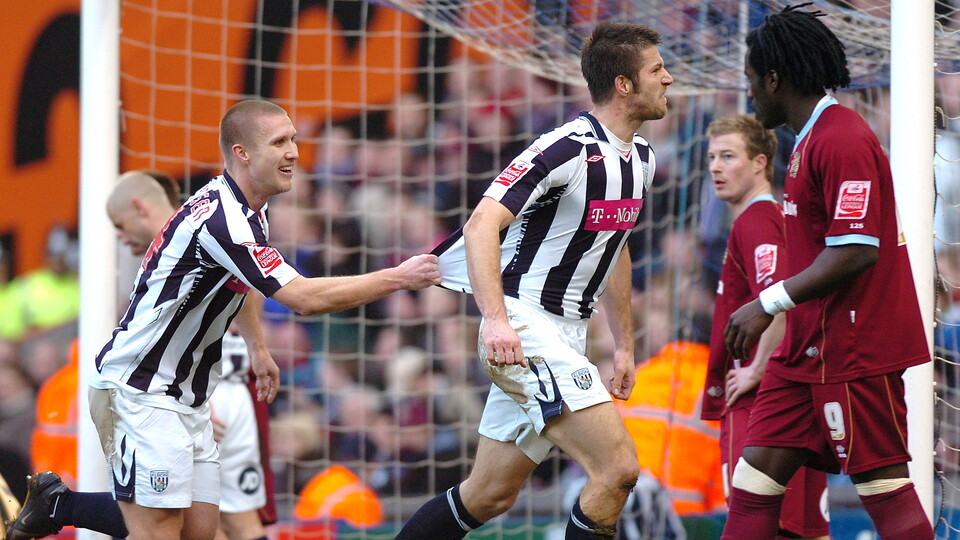 Bostjan Cesar celebrates