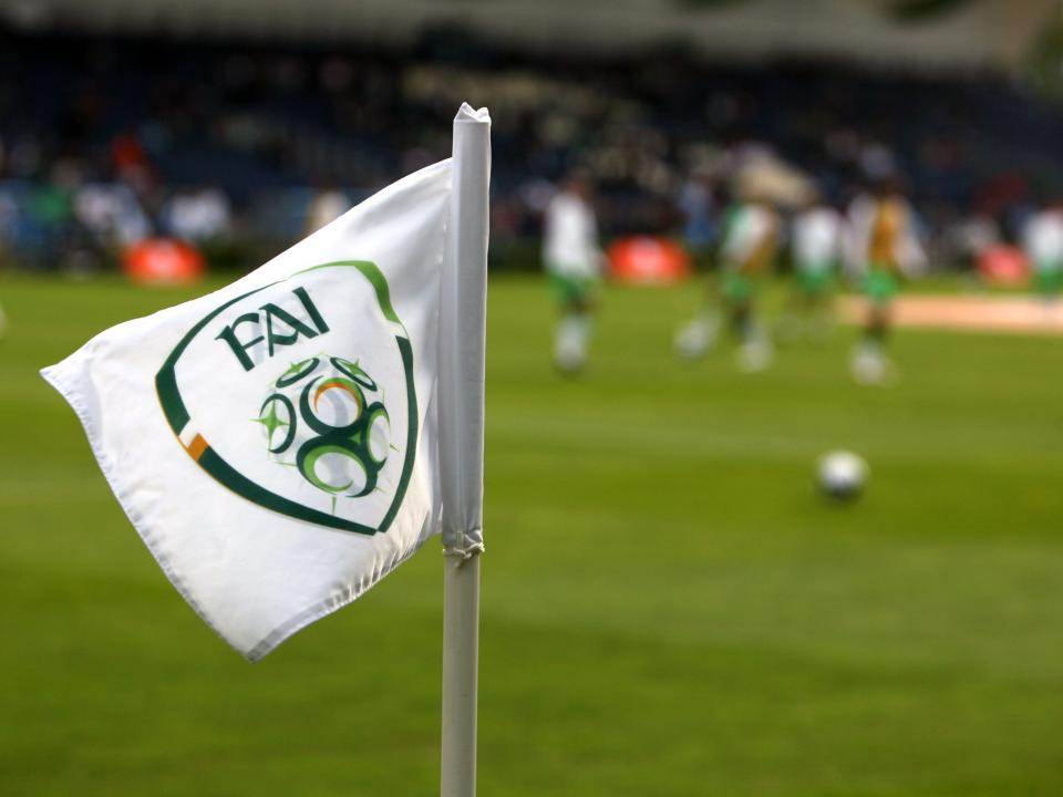Ireland corner flag