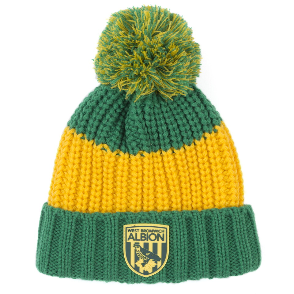 Green and Yellow Beanie