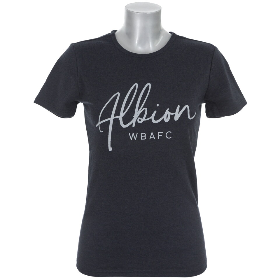 Ladies Ember Print T-Shirt - Navy
