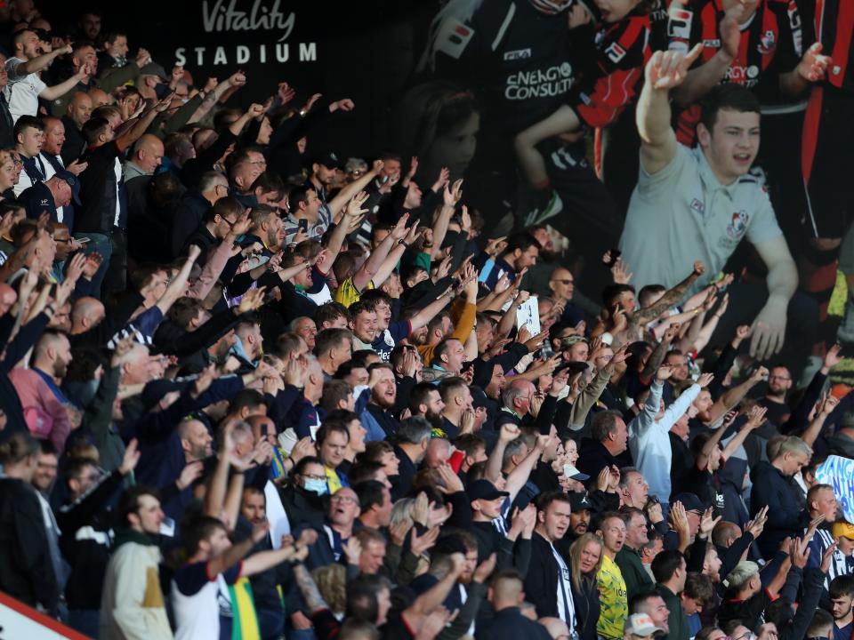 Baggies fans AFCB