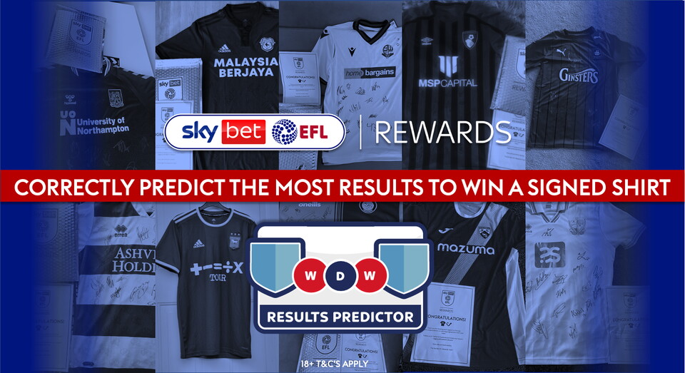 Sky Bet EFL Rewards are offering the chance to win your very own, fully signed Albion shirt this weekend – all you have to do is put your predictions to the test