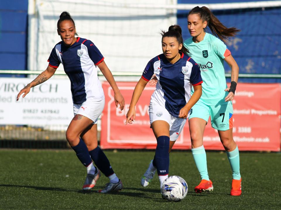 Albion Women succumbed to their first defeat in four league games at home to Huddersfield Town on Sunday.