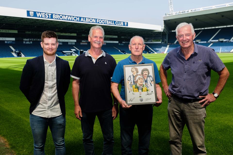 WBA Former Players & Liam Harris 
