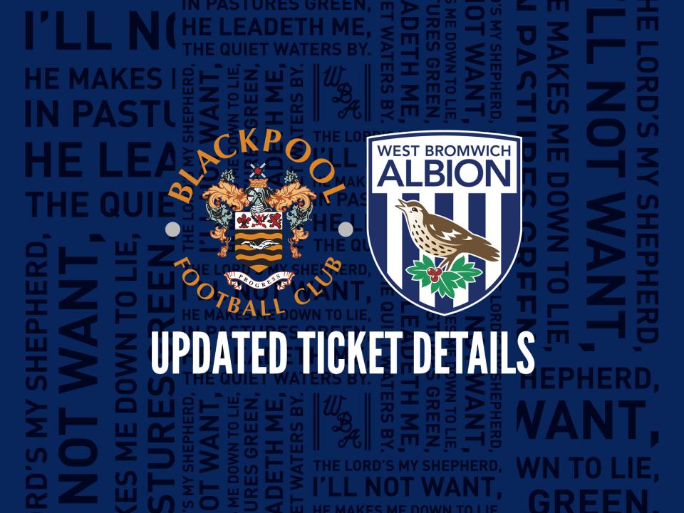 Blackpool tickets