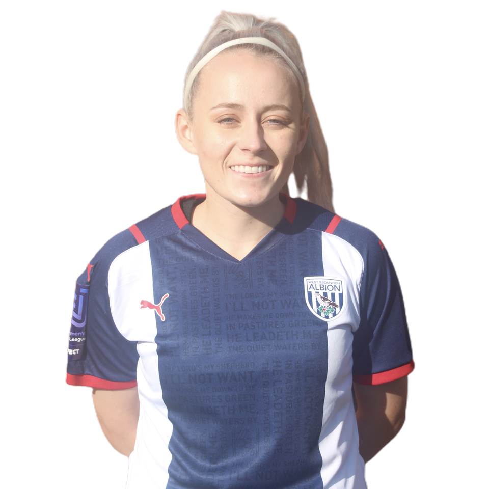 Albion Women midfielder Kerry Walklett