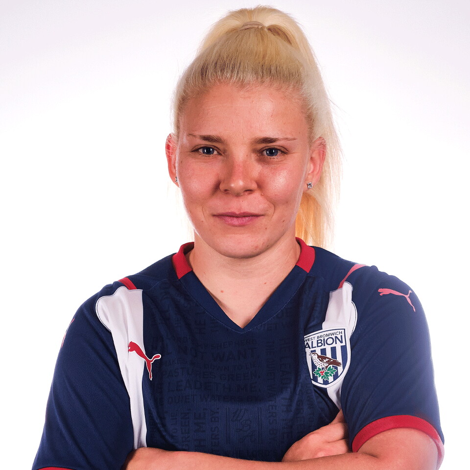 Albion Women midfielder Leigh Dugmore